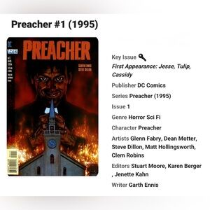 Preacher #1 Comic Book